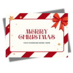 Christmas Ribbon Card